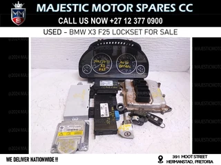 BMW X3 F25 Lockset Complete for Sale - Used