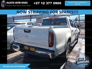 Stripping for Spares – 2018 Mercedes-Benz X250d 4Matic W470 4x2 Double Cab Auto Diesel