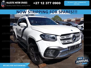 Stripping for Spares – 2018 Mercedes-Benz X250d 4Matic W470 4x2 Double Cab Auto Diesel