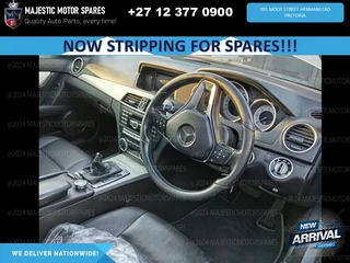 Stripping for Spares – 2013 Mercedes-Benz C200 CDI W204 Facelift (Auto Diesel)