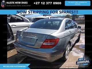Stripping for Spares – 2013 Mercedes-Benz C200 CDI W204 Facelift (Auto Diesel)