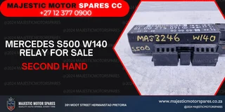 Second-Hand Mercedes-Benz S500 W140 Relay for Sale in Gauteng