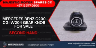 Mercedes-Benz C200 CGI Gear Knob for Sale | Gauteng Automotive Parts