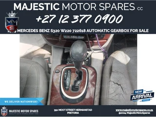 Mercedes Benz S320 722.618 Automatic Transmission for Sale