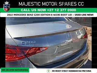 FOR SALE: 2022 Mercedes-Benz C200 Edition 6 W206 Boot Lid – Used