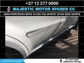 2009 Mercedes Benz GL350 CDI 4Matic W164 Side skirts for Sale - used