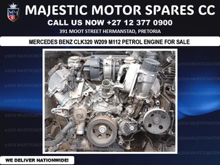 Mercedes Benz CLK320 W209 M112 Petrol engine for Sale – Used