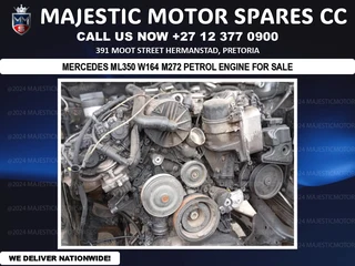 Mercedes Benz ML350 W164 M272 petrol engine for Sale - Used