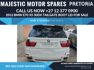 BMW X5 E70 30dx tailgate for sale used