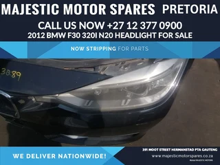 2012 BMW 320i F30 headlight for sale used