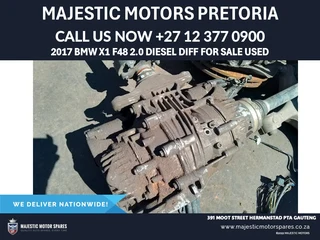 Bmw X1 2.0d F48 diff for sale used