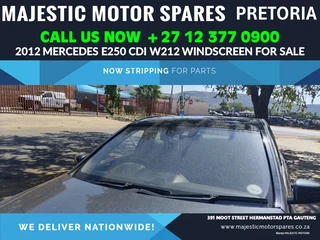 Mercedes E250 cdi W212 windscreen for sale used