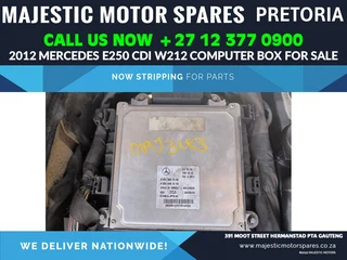 Mercedes E250 cdi W212 computer box for sale
