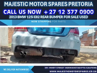 Bmw 125I e82 bumper rear for sale used