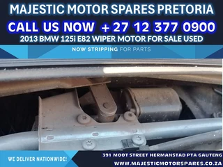 Bmw 125I e82 wiper motor for sale used