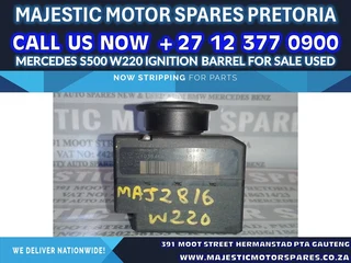Mercedes Benz A220 545 09 08 ignition barrel for sale used