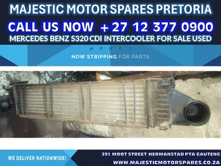 Mercedes Benz S320 cdi M642 intercooler for sale used
