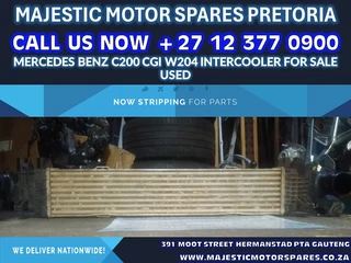 Mercedes Benz C200 CGI W204 intercooler for sale used