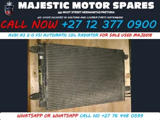 Audi A3 2.0 fsi automatic CDL radiator for sale used