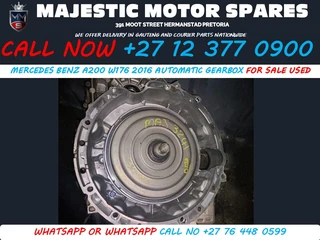 Mercedes A200 W176 2016 automatic gearbox for sale used