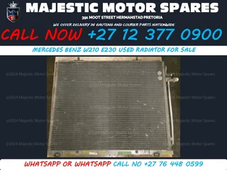 Mercedes E230 W210 radiator for sale used