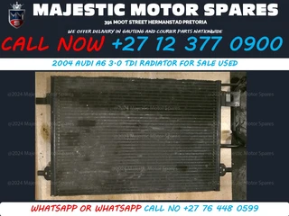 Audi A6 3.0 tdi radiator for sale used