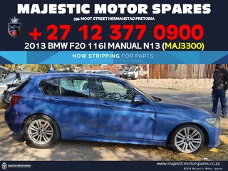 2013 Bmw 116i F20 manual stripping used spares parts for sale