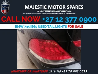 BMW 735I E65 tail lights used for sale