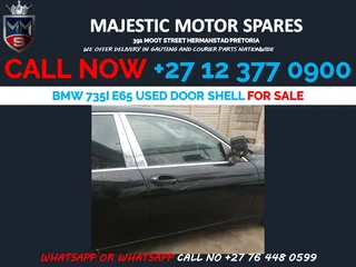 BMW 735I E65 car door shell used for sale