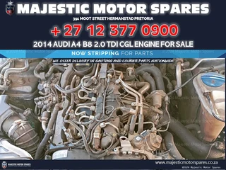 2014 Audi A4 B8 2.0 tdi facelift engine CGL for sale