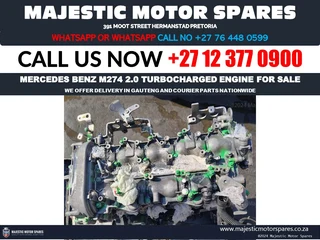 Mercedes Benz M274 2.0 turbocharged engine for sale