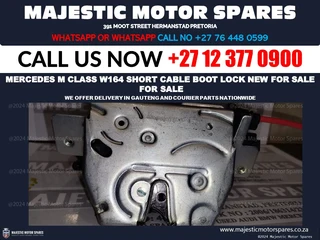Mercedes W164 M Class Boot Lock – Short Cable For Sale New