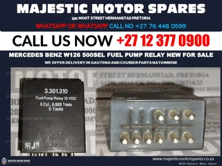 Mercedes Benz W126 500SEL fuel pump relay for sale new