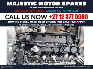 Bmw 3.0 diesel M57N engine for sale used