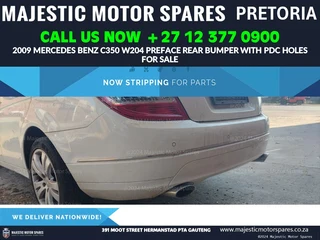 For Sale: Mercedes Benz C350 W204 Preface Rear Bumper with PDC (Used)