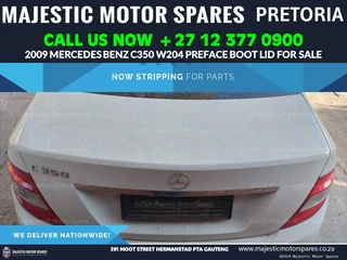 For Sale: 2009 Mercedes Benz C350 W204 Preface White Boot Lid (Used)