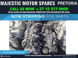 Used CDH Engine for Audi A4 B8 1.8 Turbo