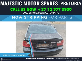Stripping for Spares: 2007 BMW 325i E90 Automatic – Used Parts for Sale