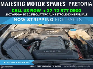 Used Audi A4 B7 3.0 FSI AUK Engine for Sale!