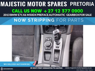 Used 2013 BMW E71 X6 M50d Preface Automatic Gearbox for Sale!
