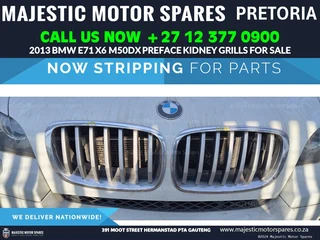 Kidney Grills for BMW X6 E71 M50d Preface for sale used
