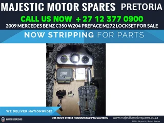 Used Mercedes C350 W204 M272 Lockset for Sale – 2009 Preface Model