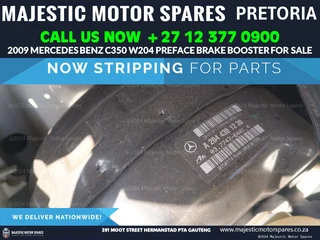 Used Brake Booster for 2009 Mercedes C350 W204 preface