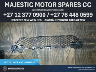 For Sale: New Lower Bumper Mesh Grille for Mercedes Benz W204 Facelift