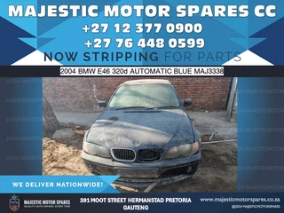 2004 BMW E46 320d Automatic (Blue) - Used Spares and Parts for Sale
