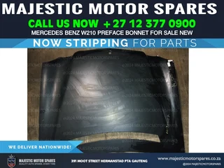 Mercedes W210 Preface Bonnet Hood for Sale NEW