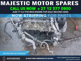 Audi TT MK2 2.0 TFSI BWA second-hand engine for sale
