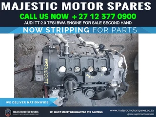 Audi TT MK2 2.0 TFSI BWA second-hand engine for sale