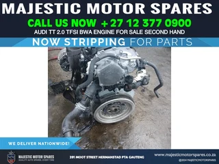 Audi TT MK2 2.0 TFSI BWA second-hand engine for sale