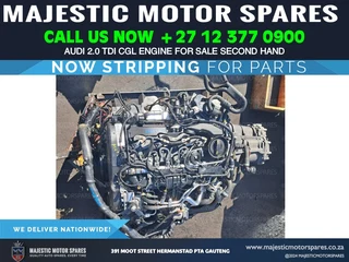 Audi 2.0 TDI CGL Engine for sale second hand